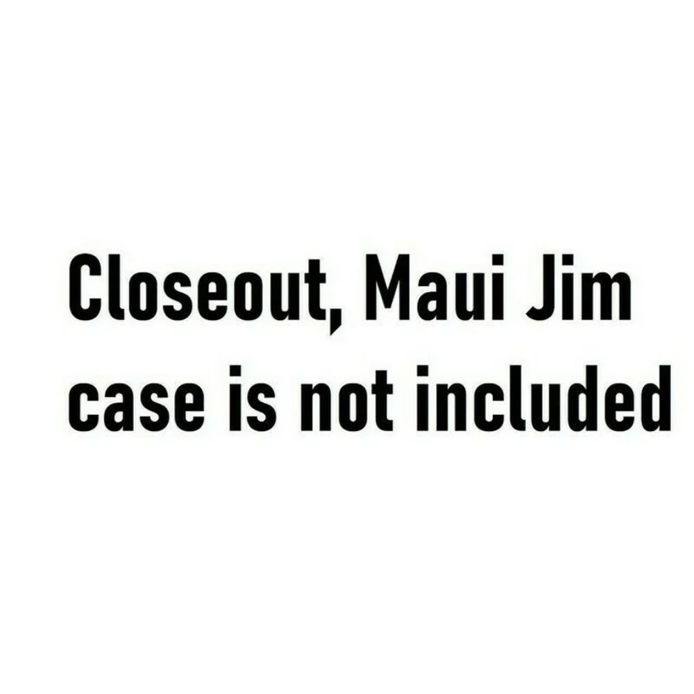 Maui Jim Makoa MJ 804-2M Square Black Sunglasses Polarized Green Gradient Lenses